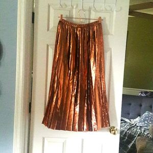 Rose Gold Vintage maxi skirt